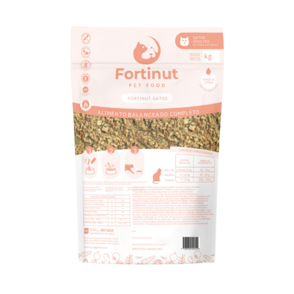 Alimento deshidratado gato 500 gr (para probar)